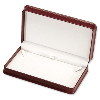 Leatherette Pearl Necklace Box 