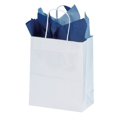 White Colored Bag (x250)  	   	         
