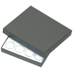 Black Tray & Cover, includes 16 Gem Jar Insert