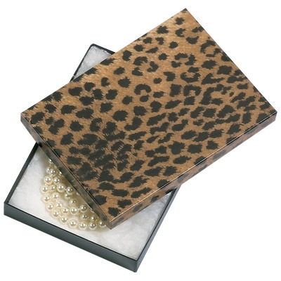 Leopard Cotton Filled Boxes (x100)