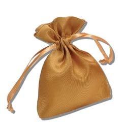 Square Satin Drawstring Pouch 