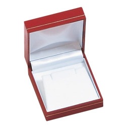 Leatherette with Gold Rim Earring Box 