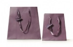 Purple Matte Laminated Tote Bag (large)