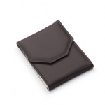 Chocolate Beige Large Leatherette Pearl Folder