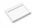 White Leatherette Counter Pad