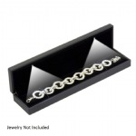 Black Leatherette LED Bracelet Box