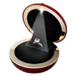 Red Slim LED Engagement Ring Box