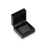 High Gloss Black Wood Earring/Pendant Box