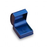 Leatherette Roll Top Ring Clip Box