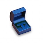 Leatherette Roll Top Small Earring Tree Box