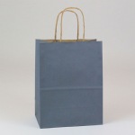 Medium Charcoal Natural Smooth Paper Bags