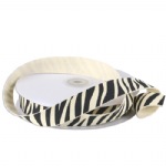 Zebra Animal Print Cotton Ribbon