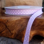 Grosgrain Ribbon with Swiss Dots