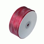 Metallic Sheer Ribbon with Wire