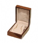 High Veneer Premium Wood Pendant/Earring Box
