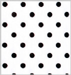 Black Dots on White Tissue Paper 