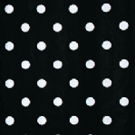 White Dots on Black Tissue Paper 