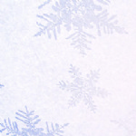 Pearl/Silver Snowflake Tissue Paper 