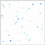 Blue Topaz Gemstones Tissue Paper