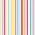 Candy Colorful Stripes Print Tissue Paper