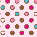 "Sweet Hearts" Printed Tissue Paper