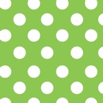 Lime Sunny Dots Wrapping Paper 