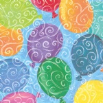 Balloons Galore Wrapping Paper 