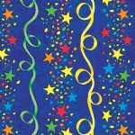 Stars & Streamers Wrapping Paper 