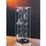 Acrylic Rotating Watch Display Case for 48 Watches