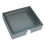 Glass Top Lid Display Tray Case