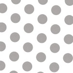 "Silver Dots" Printed Tissue Paper