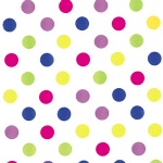 "Neon Dots" Printed Tissue Paper
