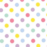 "Pastel Dots" Printed Tissue Paper