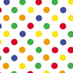 "Watercolor Dots" Printed Tissue Paper
