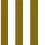 Gold Row Stripes Print Tissue Paper
