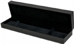 Black Leatherette Bracelet Box
