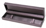 Purple Leatherette Bracelet/Watch Box