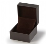 Chocolate Leatherette Watch/Bangle Box