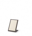 Chocolate/Beige Leatherette 7 Pendant Stand