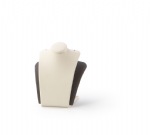Chocolate/Beige Leatherette Small Pendant Stand