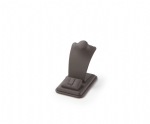Chocolate Leatherette Pendant/Ring Stand