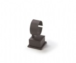 Chocolate Leatherette Short Watch Stand