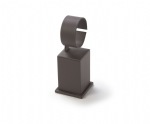 Chocolate Leatherette Tall Watch Stand