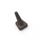Chocolate Leatherette 1 Ring Finger