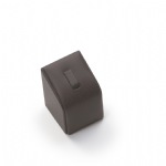 Chocolate Leatherette 1 Ring Clip Stand