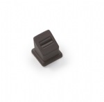 Chocolate Leatherette 1 Ring Slot Stand