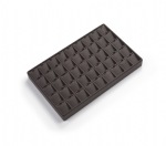 Chocolate Leatherette 45 Pendant Tray