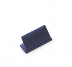 Navy Blue Leatherette 2 Pendant Stand