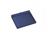 Navy Blue Leatherette 16 Chain Display Tray