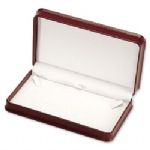 Leatherette Pearl Necklace Box 